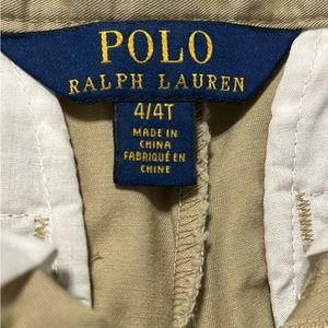 Polo khakis size 4T